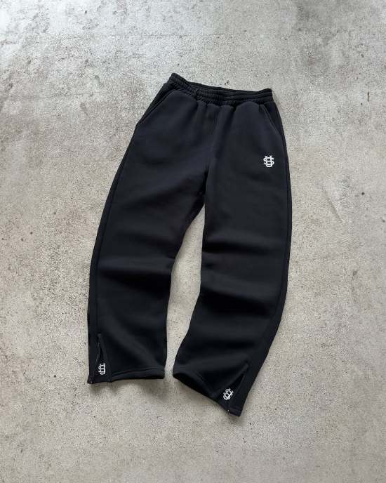 Adjustable Flared Sweatpants