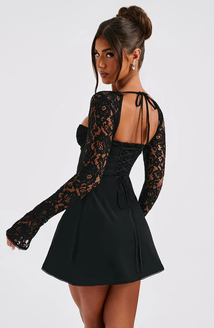 Hailey Lace Mini Dress